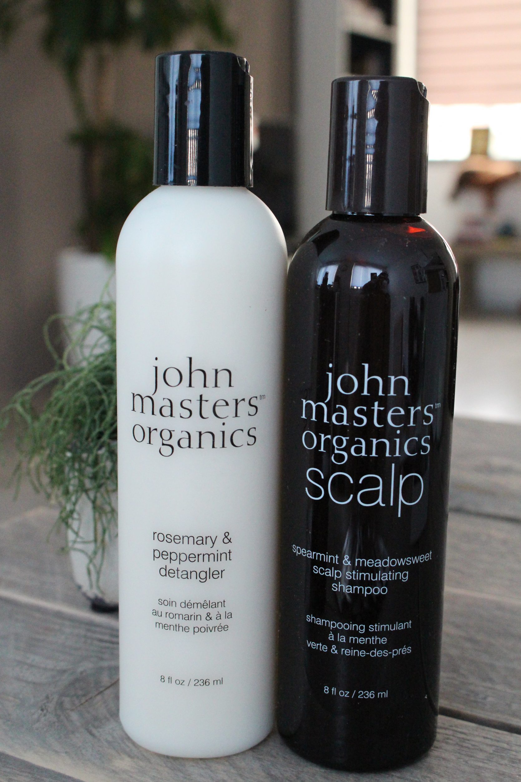 Review John Masters Organics shampoo & detangler Claire's Mission