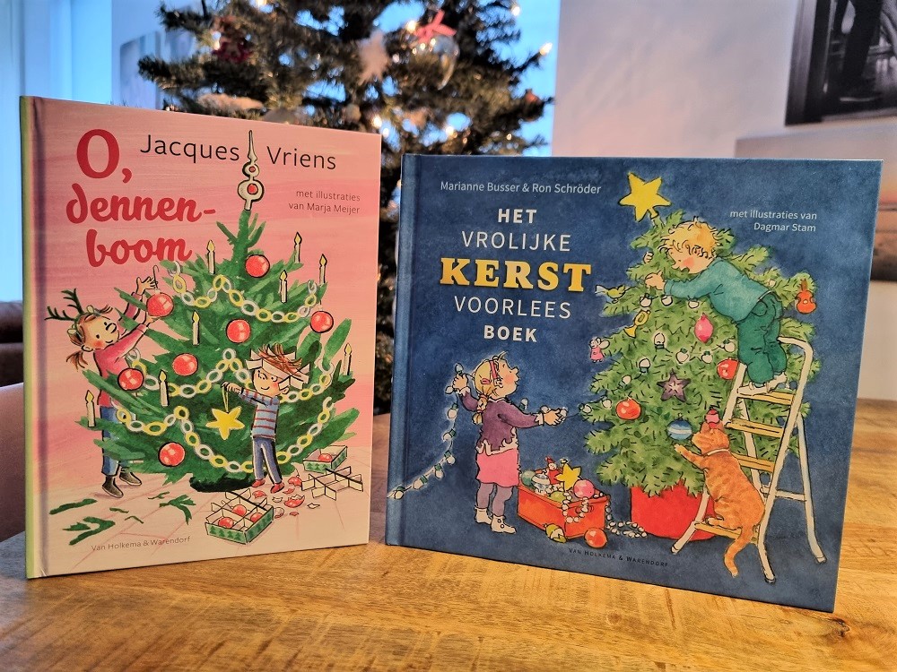 kerst prentenboeken van Dagmar Stam